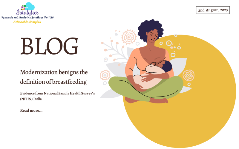 Modernization benigns the definition of breastfeeding